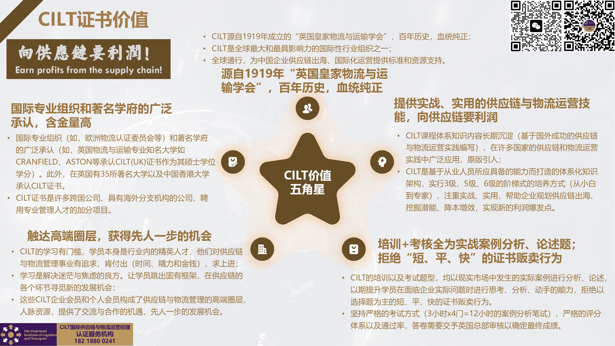 CILT价值五角星